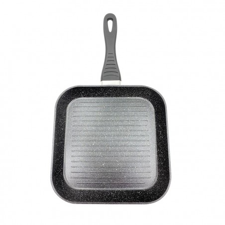 Batterie 14 pcs DGBAVARIA 255019 casseroles poêles en pierre avec louches NOIR