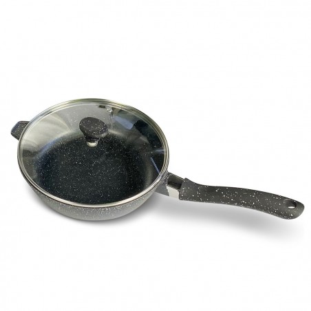 Batterie DGBAVARIA 120008 à induction en pierre antiadhésive 30 pcs avec louches