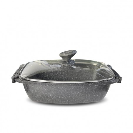 Set Batterie DGBAVARIA 120018 en pierre antiadhésive 25 pcs avec louches