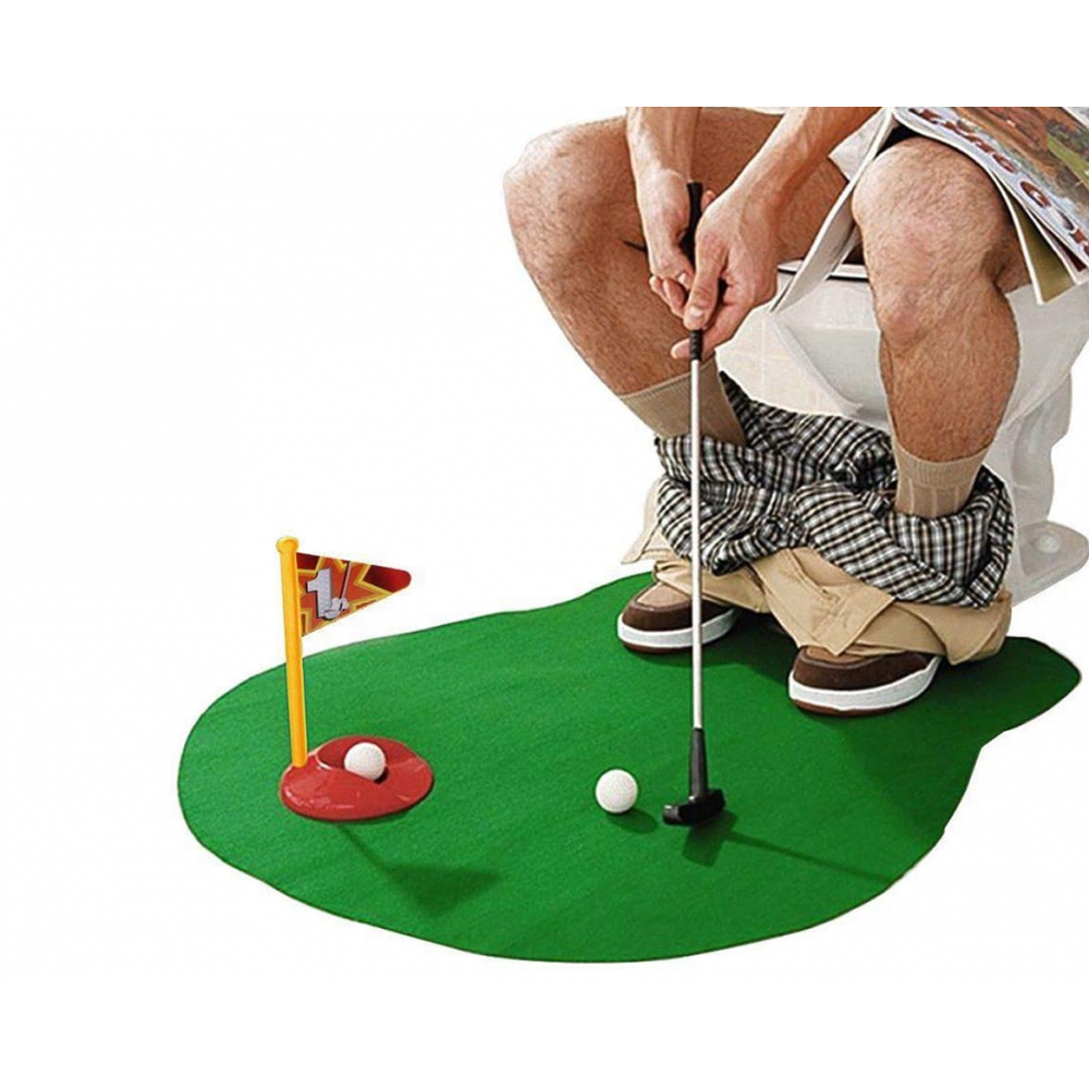 Jeu de golf miniatures - articles de toilette -...