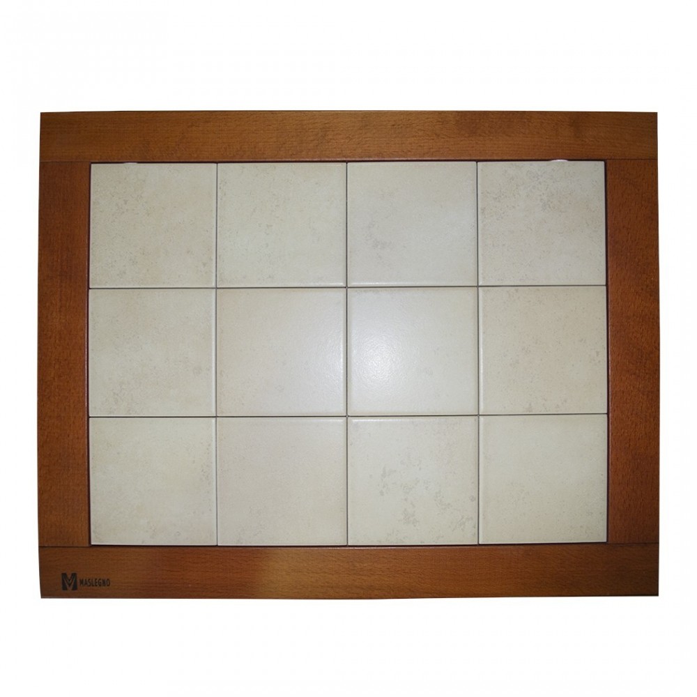 380038 Chariot en bois de hêtre Vesuvio avec...