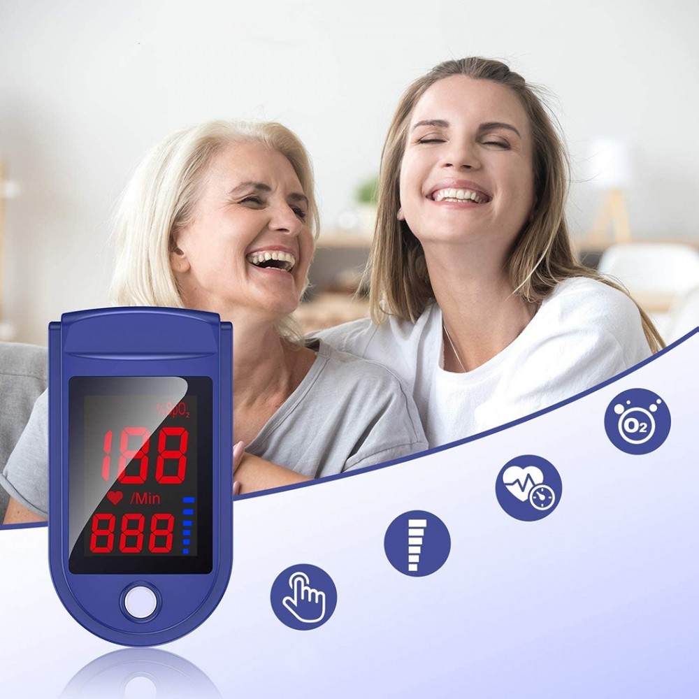 Compteur d'impulsions d'oxymètre SpO2...