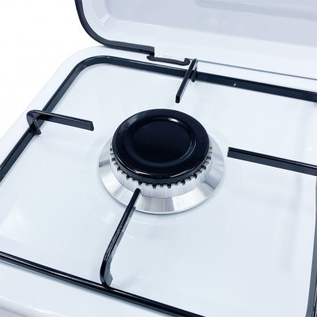 JFG6032 Table cuisson 2 feux gaz avec doublure en acier pour maison pique-nique