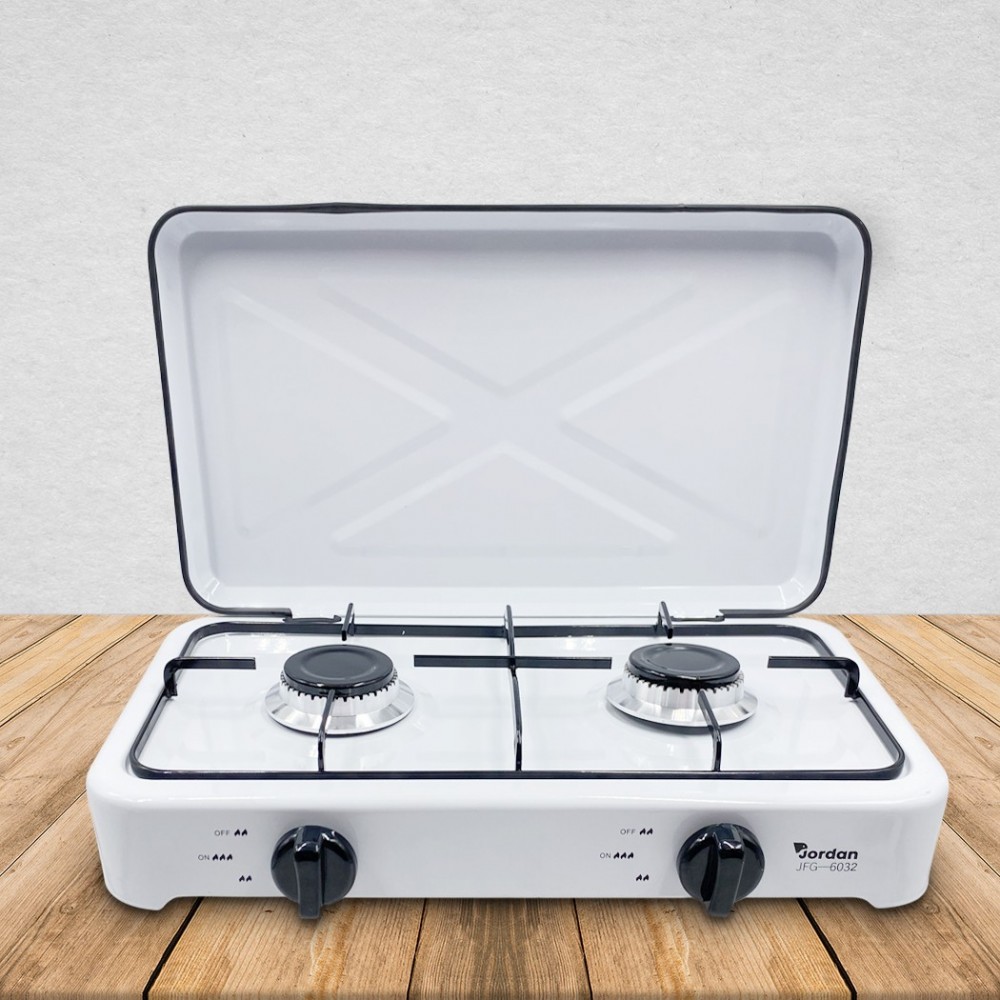 JFG6032 Table cuisson 2 feux gaz avec doublure...