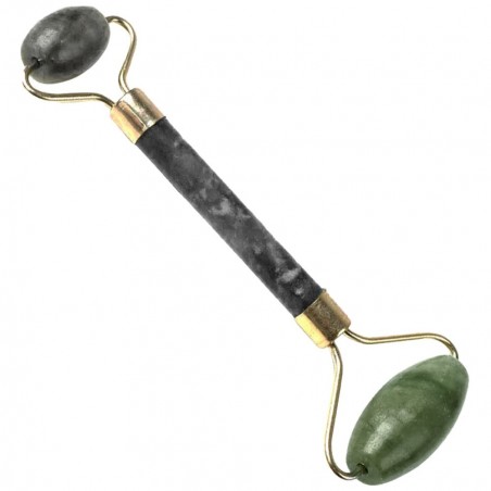 210689 Masseur à rouleaux jade pour le visage corps en pierre naturelle GuaSha
