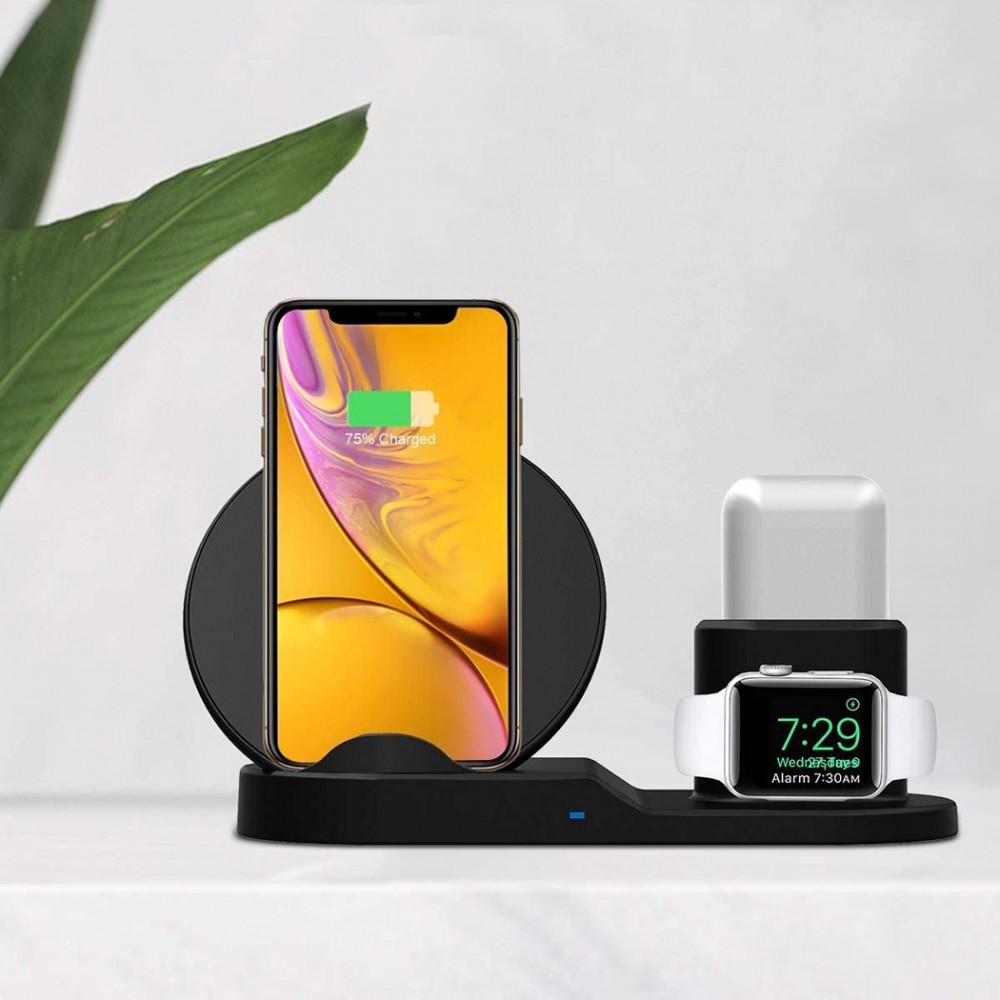 Art.000305 Socle de recharge sans fil 3 en 1...