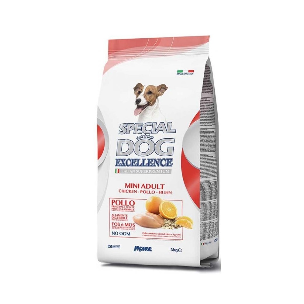 060059 Monge Special pour chiens adultes Excellence Italian Superpremium 3 kg