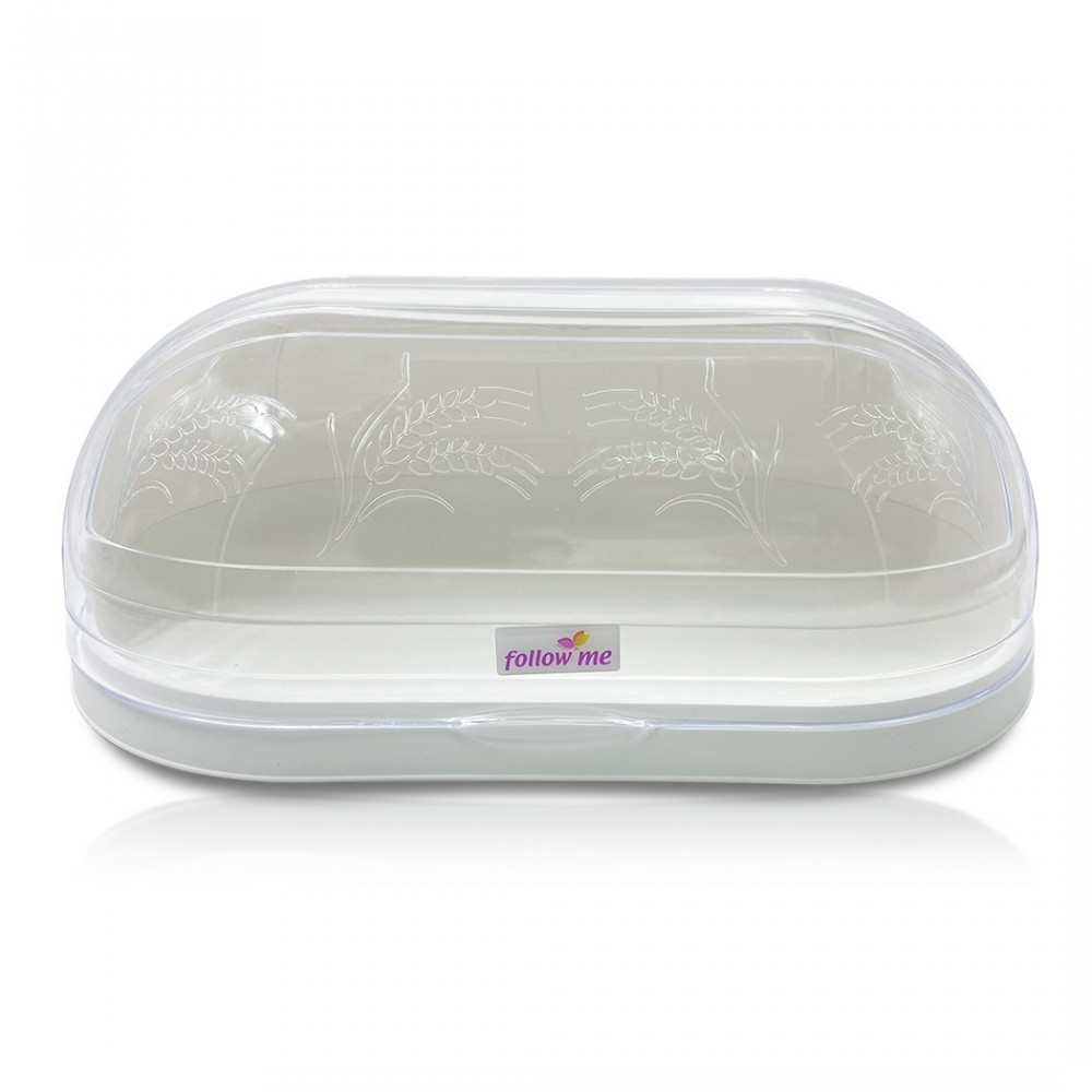 722179 PAMAX support de casserole en plastique blanc couvercle transparent