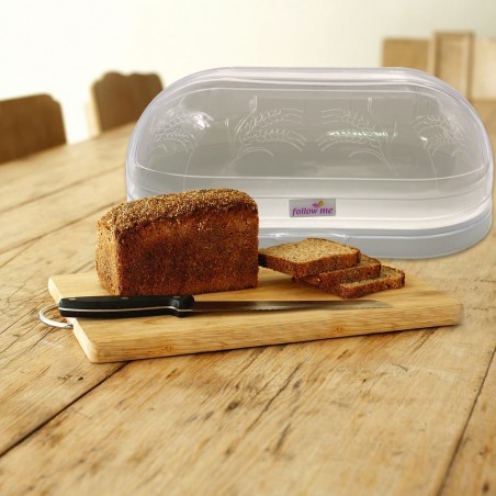 722179 PAMAX support de casserole en plastique blanc couvercle transparent