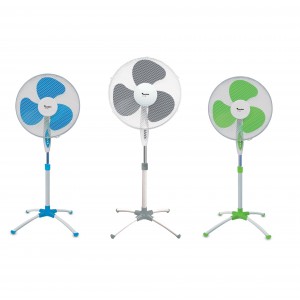 Jordan V-40 Ventilateur de base oscillant de 45 watts à 3...