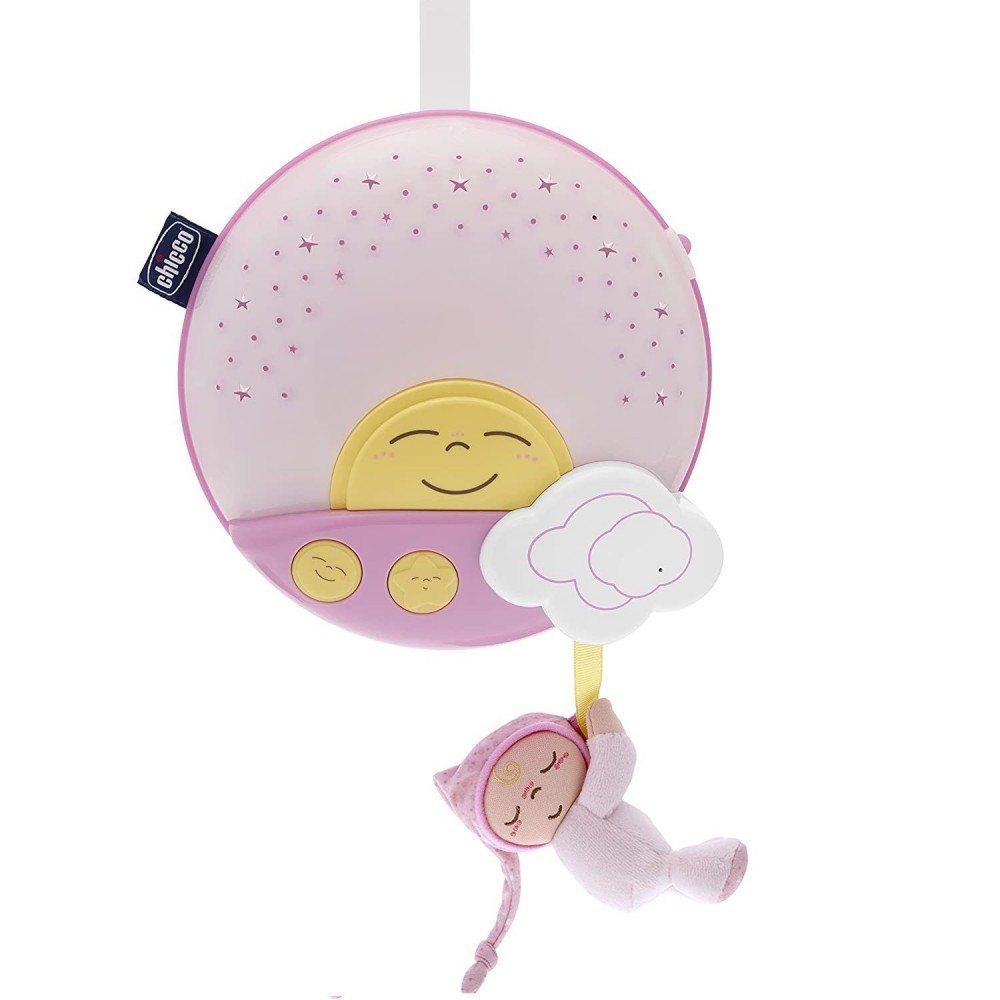 Panneau de lit de bébé CHICCO Ensemble d'effets de lumière rose