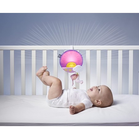 Panneau de lit de bébé CHICCO Ensemble d'effets de lumière rose