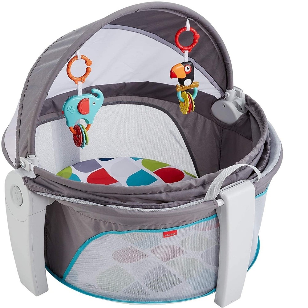 Fisher Price Baby Gear Mini berceau portatif pour intérieur et extérieur