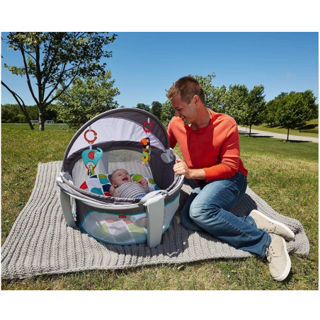 Fisher Price Baby Gear Mini berceau portatif pour intérieur et extérieur