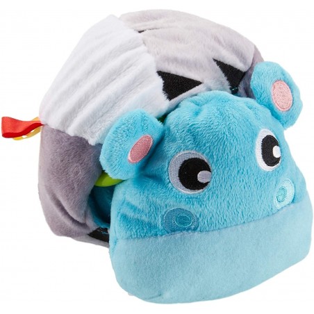 Hippopotame en peluche Fisher Price avec tissu doux et sons amusants
