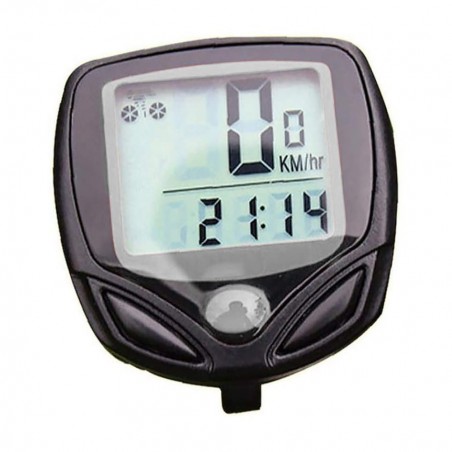 Compteur de vitesse de vélo A13030 KM sans fil avec cable  pour ordinateur