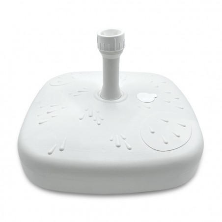 430927 Base parasol en plastique rechargeable à l'eau /sable 18LT pour jardín