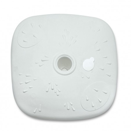430927 Base parasol en plastique rechargeable à l'eau /sable 18LT pour jardín