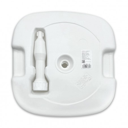 430927 Base parasol en plastique rechargeable à l'eau /sable 18LT pour jardín