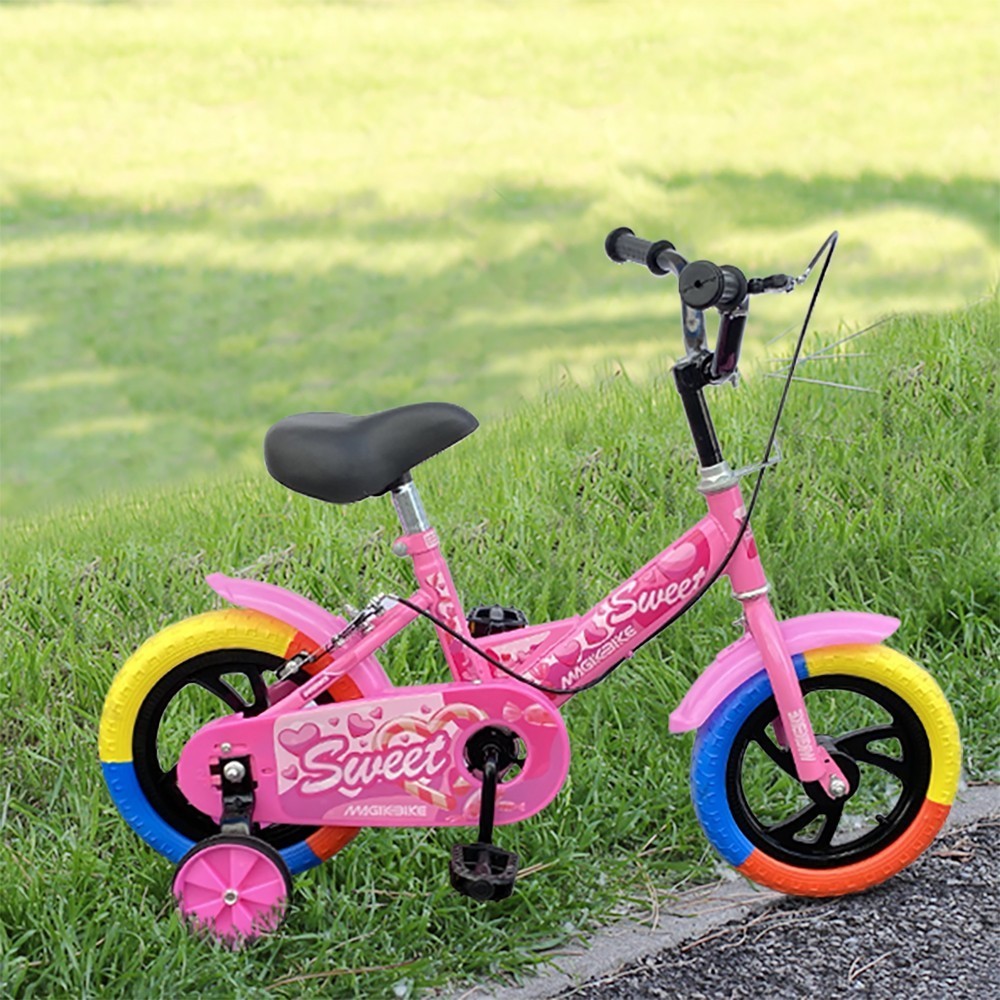 B057 Vélo magique pour enfants taille 12 avec...