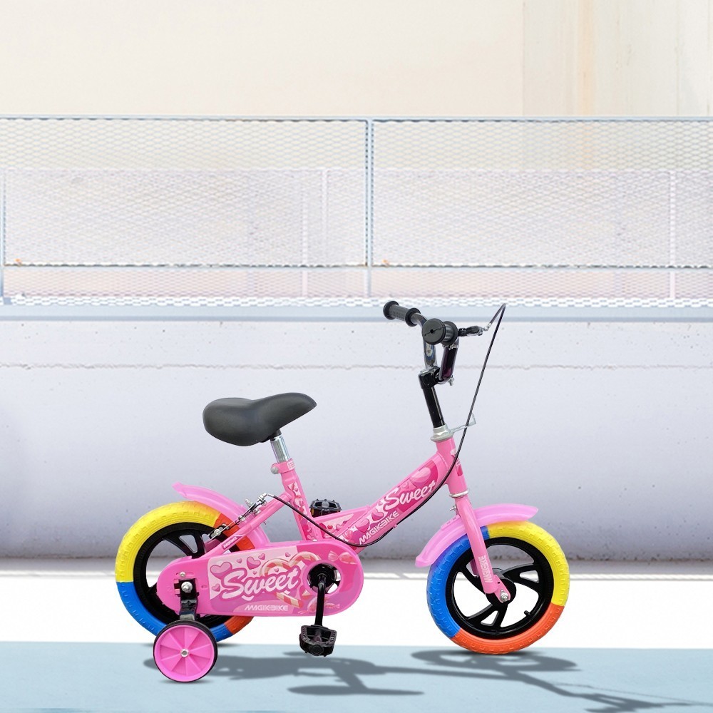 B057 Vélo magique pour enfants taille 12 avec...