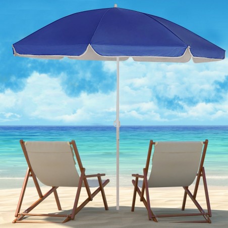 Art.253001 Parasol avec poteau central couleur unie TNT avec couvercle 180 cm