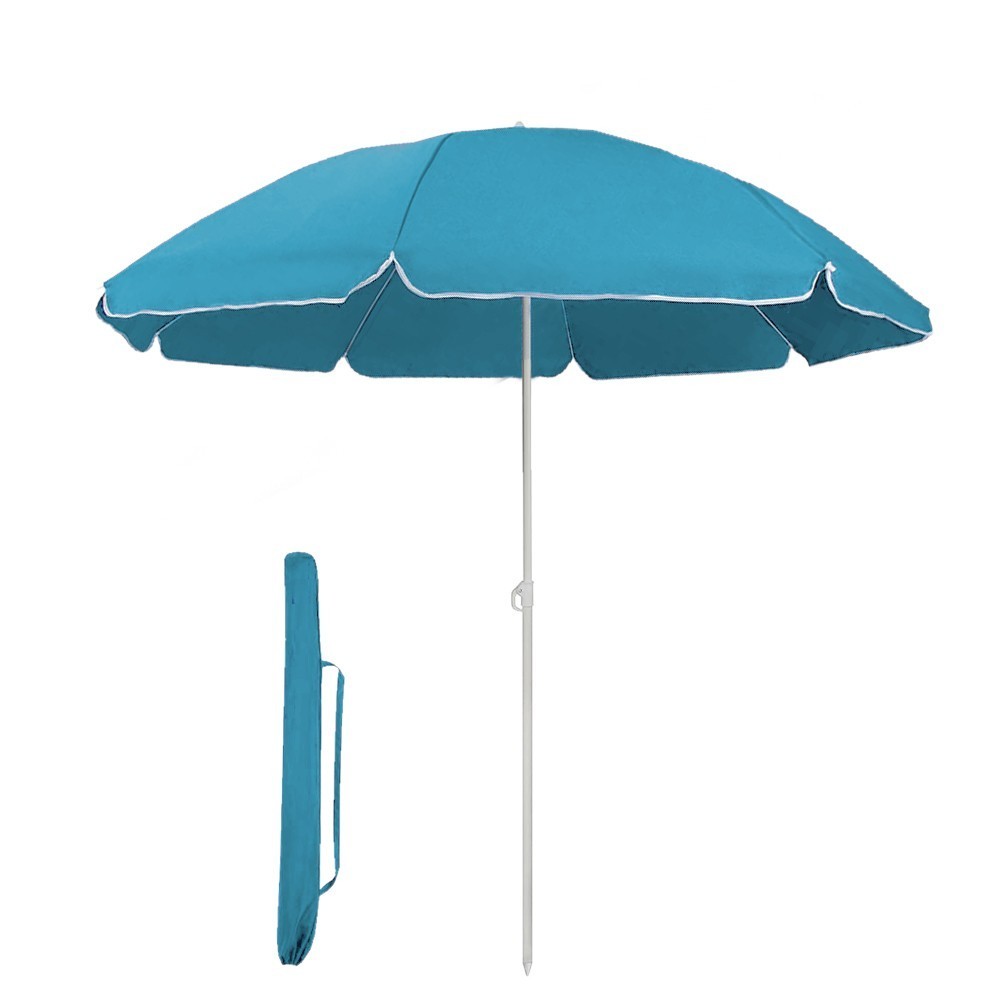 Art.253006 Parasol avec poteau central en métal et tissu nylon 170cm