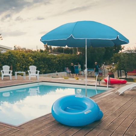 Art.253006 Parasol avec poteau central en métal et tissu nylon 170cm