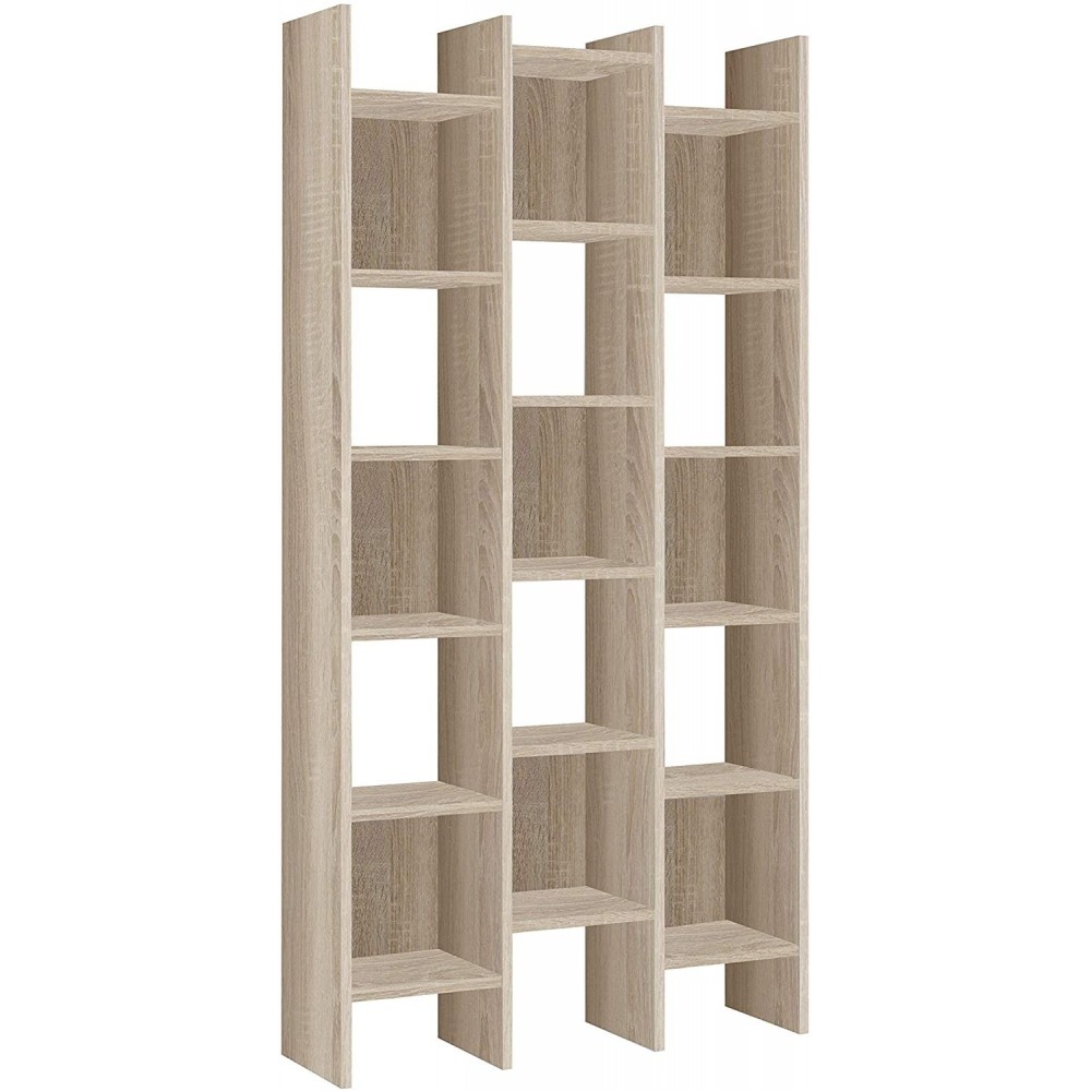 264820 Étagère italienne en bois MDF avec 3...