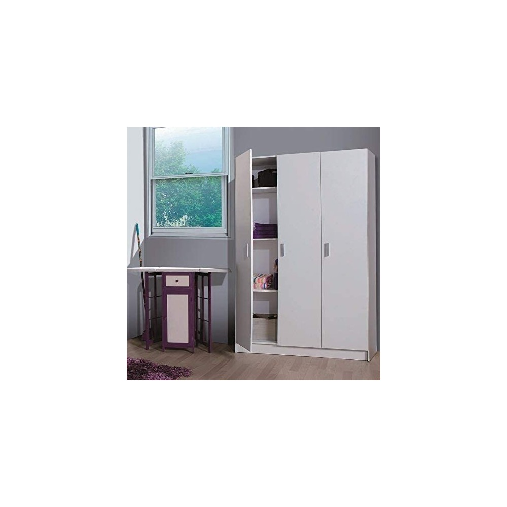 240824 Armoire multifonction avec 3 portes et 4...