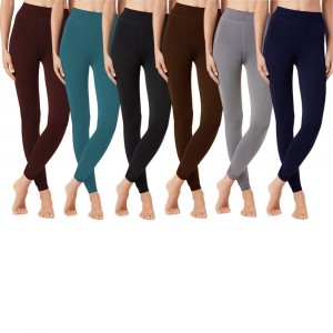 Legging pour femme Collant N° 824 avec intérieur en...