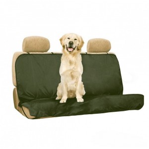 Couverture de protection de siège voiture pour chien en tissu imperméable