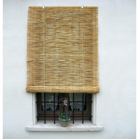 202463 Store en bambou arella avec poulie imperméables 120 x 260 cm