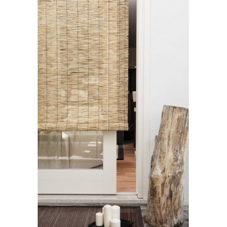 202463 Store en bambou arella avec poulie imperméables 120 x 260 cm