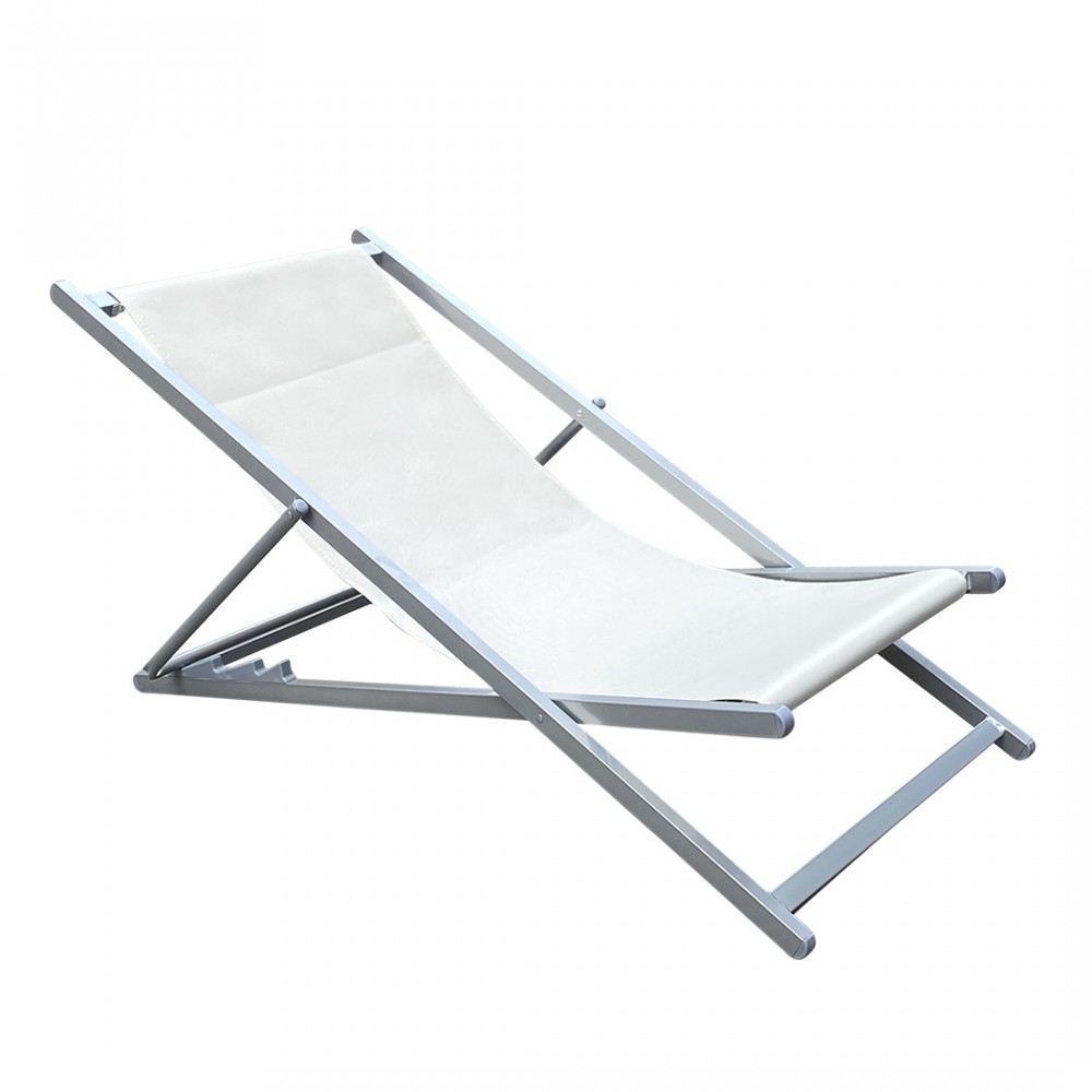 Chaise longue plage MATERA 3 Positions Pliable...
