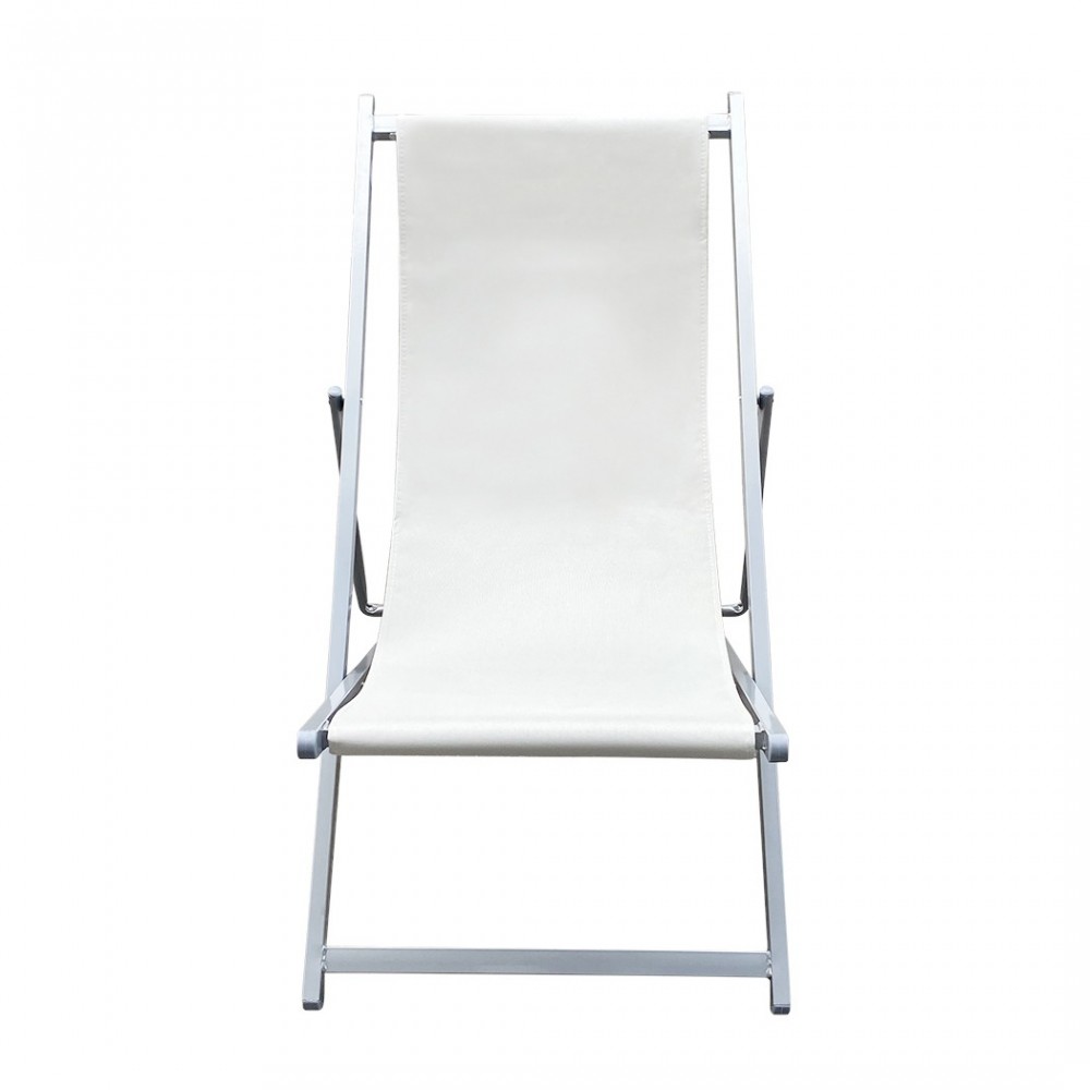 Chaise longue plage MATERA 3 Positions Pliable...
