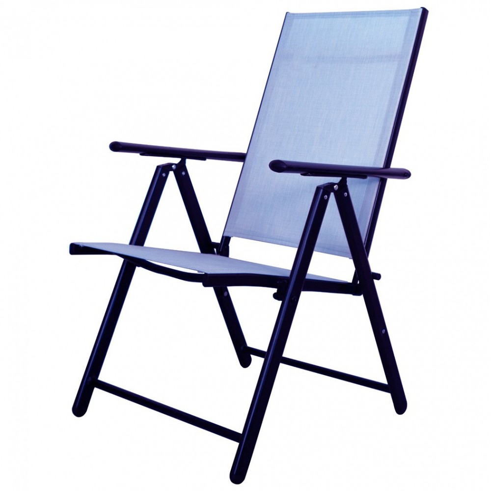 Chaise Relax longue réglable tissu textile pour extérieur Ameublement du jardin