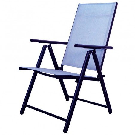 Chaise Relax longue réglable tissu textile pour extérieur Ameublement du jardin