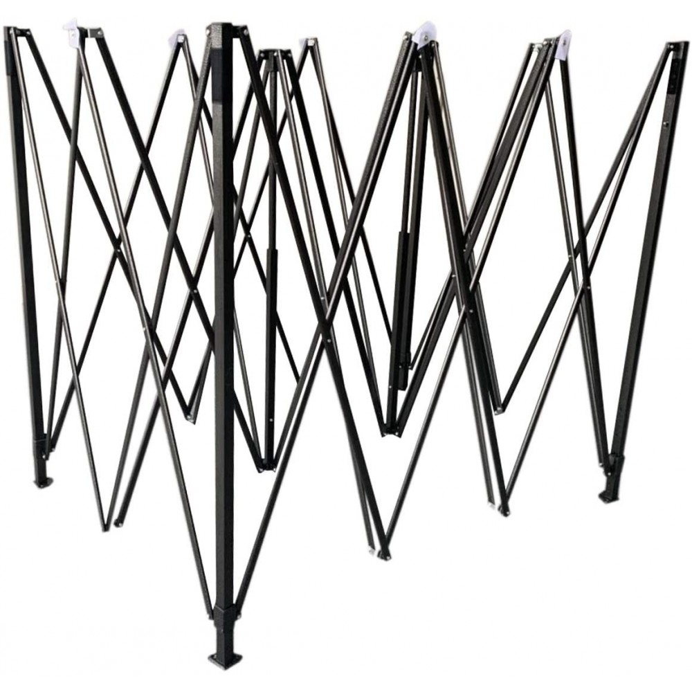 Gazebo A Accordéon Refermable Polyvalent 3x3 Mt...