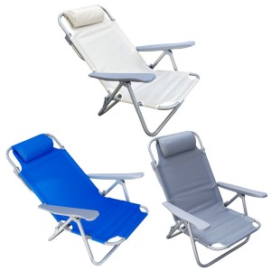 Chaise longue Inclinable Plage FUBUCA Structure en fer...