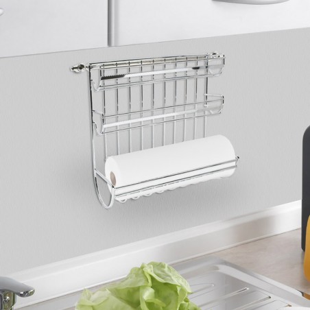 Porte rouleau Film mural 3 Compartiments 28189 Métal Lame à Scie à métaux