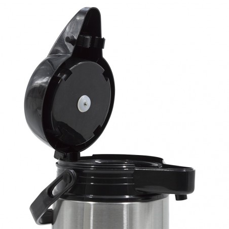 Thermos à robinet 240897 Distributeur en acier avec couvercle double mur 1,9L