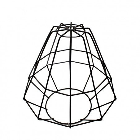 Lustre suspendu industriel rétro 019844 Lampe Métal Noir Forja