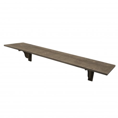 Étagère Porte-objets 416792 en bois Couleur Noyer 20x75cm Rectangulaire Mur