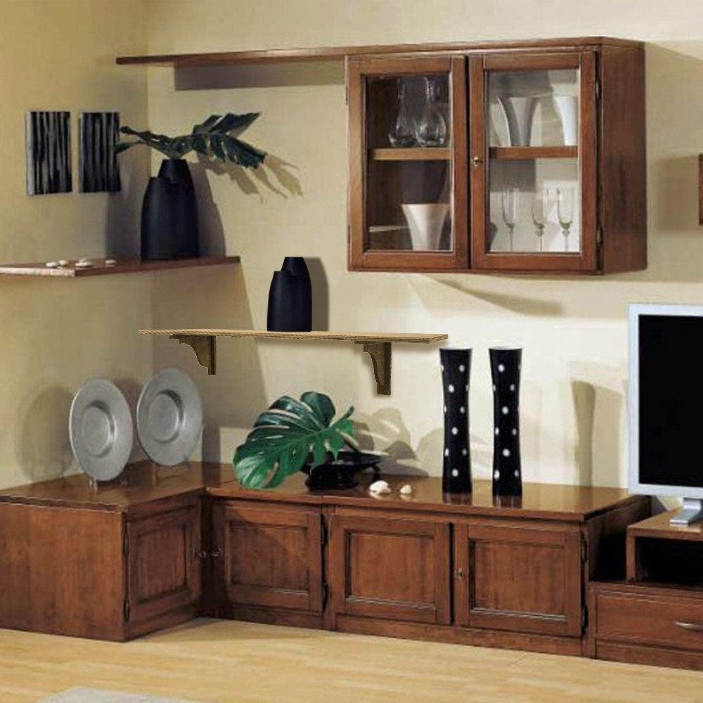 Étagère Porte-objets 416792 en bois Couleur...