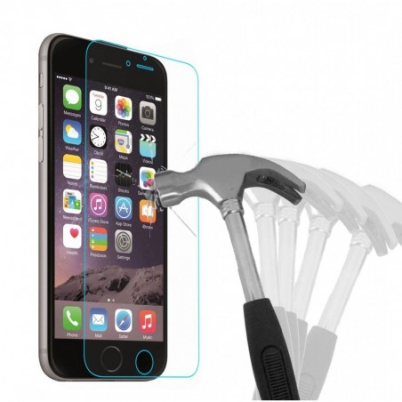 Film protecteur - protection écran téléphone en verre trempé transparent protège des chocs et des chutes - iPhone 6 Film protecteur - protection écran téléphone en verre trempé transparent protège des chocs et des chutes - iPhone 6