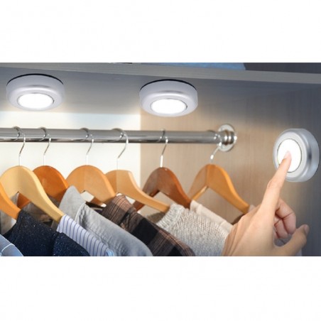 Lampe d’urgence portative de lumière d’urgence de poussée pour tiroirs d’armoire