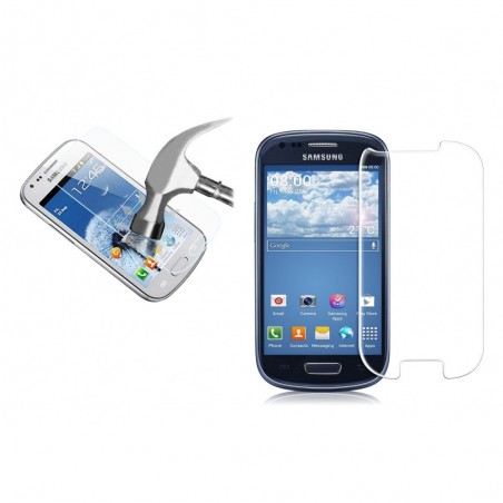 Film protecteur - protection écran téléphone en verre trempé transparent protège des chocs et des chutes - samsung S3
