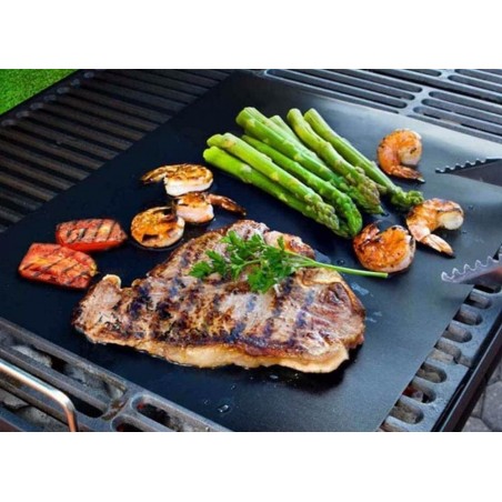Tapis de grille 40 x 33 cm adapté au four et barbecue 3582 antiadhéseur