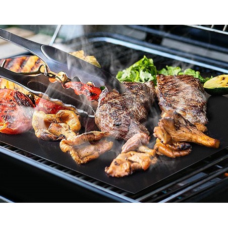 Tapis de grille 40 x 33 cm adapté au four et barbecue 3582 antiadhéseur